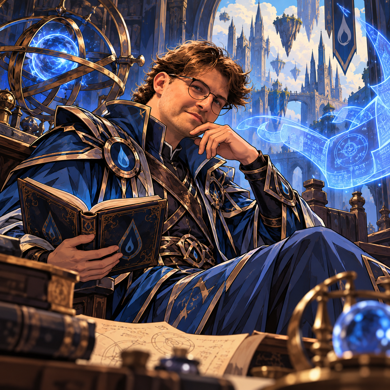 Mahir – Blauer Magier