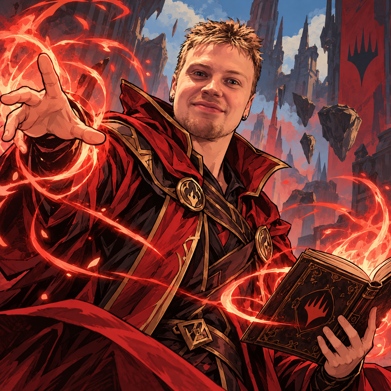 Chris – Roter Magier