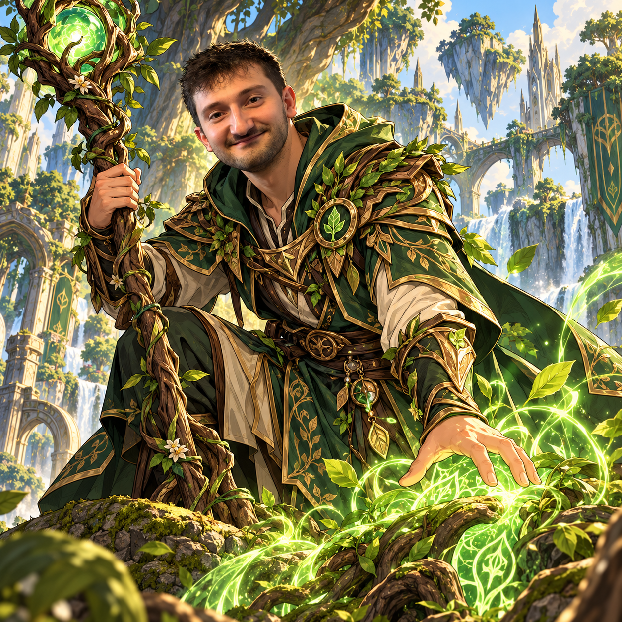 Sven – Grüner Magier